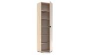 Garderobenschrank Pisa, Riva Eiche-Nachbildung, inkl. Kleiderstange