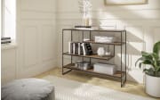Regal Toscana, nussbaum, anthrazit