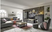 Couchtisch York, anthrazit, Artisan Eiche-Nachbildung