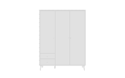 Kleiderschrank Harllson EasyKlix, weiß, 154,2 cm