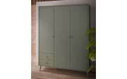 Kleiderschrank Harllson EasyKlix, salbeigrün, 154,2 cm