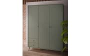 Kleiderschrank Harllson EasyKlix, salbeigrün, 154,2 cm