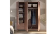 Kleiderschrank Harllson EasyKlix, terracotta, 154,2 cm