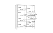 Highboard Jytana, Mauvelle Eiche-Nachbildung/schwarz