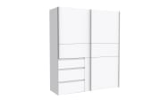 Kleiderschrank Winn2, weiß, 170,3 x 200,5 cm