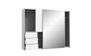 Kleiderschrank Winn2, weiß, 249 x 200,5 cm