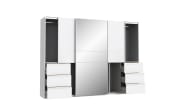 Kleiderschrank Winn2, weiß, 269,7 x 200,5 cm