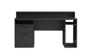 Schreibtisch Tezaur, schwarz