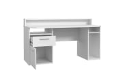 Schreibtisch Tezaur, weiß, inkl. Beleuchtung 