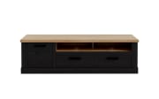 Lowboard Duro, Riviera Eiche/Cabezone Eiche-Nachbildung, 179,3 cm