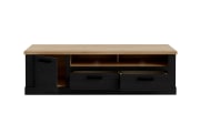 Lowboard Duro, Riviera Eiche/Cabezone Eiche-Nachbildung, 179,3 cm