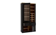 Glasvitrine Duro, Riviera Eiche/Cabezone Eiche-Nachbildung, 212 cm