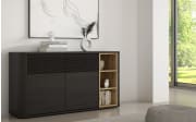 Sideboard Breathtaker, Artisan Eiche Nachbildung/schwarz