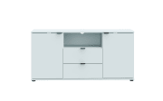 TV-Unterschrank Ganymede, grau, 63,1 cm