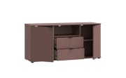 TV-Unterschrank Ganymede, terracotta, 63,1 cm
