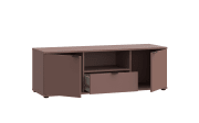 TV-Unterschrank Ganymede, terracotta, 43,9 cm
