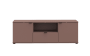 TV-Unterschrank Ganymede, terracotta, 43,9 cm