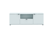 TV-Unterschrank Ganymede, grau, 43,9 cm