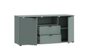 TV-Unterschrank Ganymede, salbeifarbig, 63,1 cm