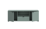 TV-Unterschrank Ganymede, salbeifarbig, 43,9 cm