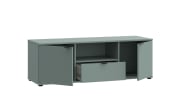 TV-Unterschrank Ganymede, salbeifarbig, 43,9 cm