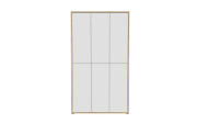 Schuhschrank Alice Springs, Artisan Eiche-Nachbildung/grau, inkl. Push-to-Open Funktion