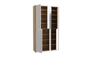 Schuhschrank Alice Springs, Artisan Eiche-Nachbildung/grau, inkl. Push-to-Open Funktion