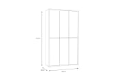 Schuhschrank Alice Springs, Artisan Eiche-Nachbildung/grau, inkl. Push-to-Open Funktion