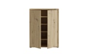 Schuhschrank Alice Springs, Artisan Eiche-Nachbildung, inkl. Push-to-Open Funktion