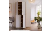 Schuhschrank Alice Springs, Artisan Eiche-Nachbildung, grau, inkl. Push-to-Open Funktion