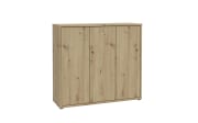 Schuhschrank Alice Springs, Artisan Eiche-Nachbildung, inkl. Push-to-Open Funktion