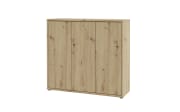 Schuhschrank Alice Springs, Artisan Eiche-Nachbildung, inkl. Push-to-Open Funktion