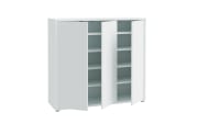 Schuhschrank Alice Springs, grau, inkl. Push-to-Open Funktion