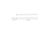 Beleuchtung Balken, Schach & Matt 2, 72,1 cm, 2er Set