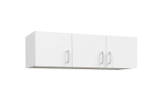 Schrankaufsatz Econobox2, weiß, 133,2 cm