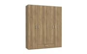 Kleiderschrank Econobox2, Mauvelle Eiche-Nachbildung, 177,5 cm