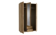 Kleiderschrank Econobox2, Mauvelle Eiche-Nachbildung, 133,2 cm