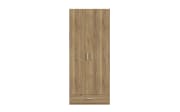 Kleiderschrank Econobox2, Mauvelle Eiche-Nachbildung, 88,9 cm