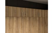 Schrankaufsatz Econobox2, Mauvelle Eiche-Nachbildung, 177,5 cm