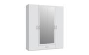 Kleiderschrank Econobox2, weiß, 177,5 cm