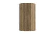 Eckkleiderschrank Econobox2, Mauvelle Eiche-Nachbildung, 89,5 cm