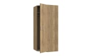 Eckkleiderschrank Econobox2, Mauvelle Eiche-Nachbildung, 89,5 cm