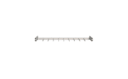 Hosenbügel Econobox2, grau, 82 x 5,2 cm