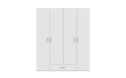 Kleiderschrank Econobox2, weiß, 177,5 cm