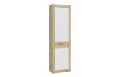 Garderobenschrank Baccio, Artisan Eiche-Nachbildung/weiß