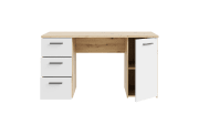 Schreibtisch Net106, Artisan Eiche Nachbildung/weiß