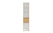 Regal Smart Room, Eiche-Nachbildung/weiß, 44,4 cm