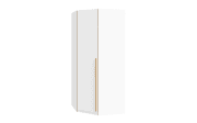 Eckkleiderschrank Smart Room, Eiche-Nachbildung/weiß, 