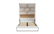 Multifunktionsbett Smart Room, Eiche-Nachbildung/weiß, 157,4 x 215 cm