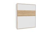 Multifunktionsbett Smart Room, Eiche-Nachbildung/weiß, 177,4 x 215 cm